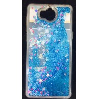 Cover for Huawei Y5 2017 water glitter